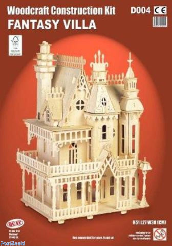 Fantasy Villa Woodcraft Kit