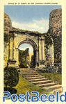 Illustrated Postcard 9c, unused with postmark