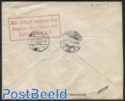Registered Airmail from Eindhoven to Berlin