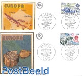 Europa, postal history 2v