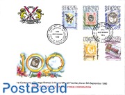 Stamp centenary 5v